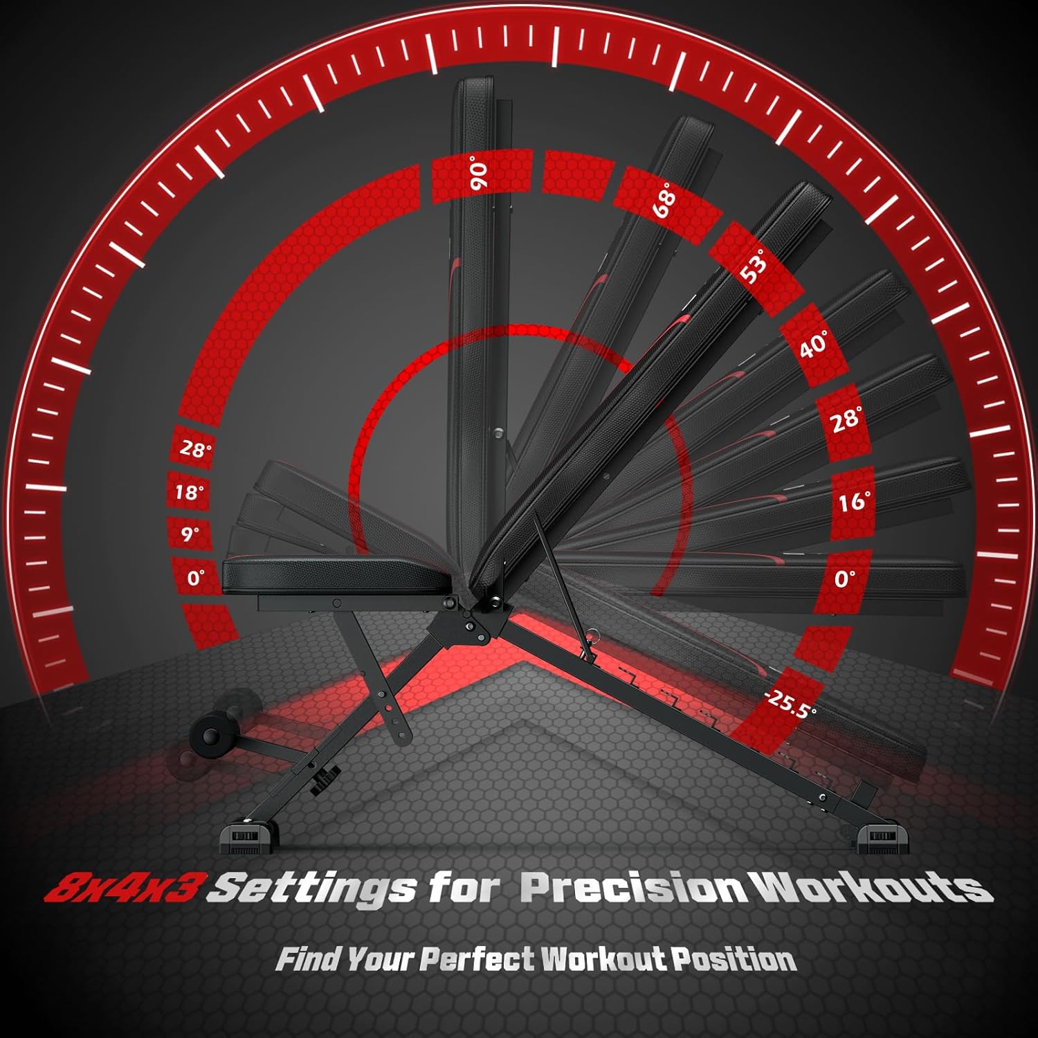 FLYBIRD Foldable Weight Bench - Ageless Conversations