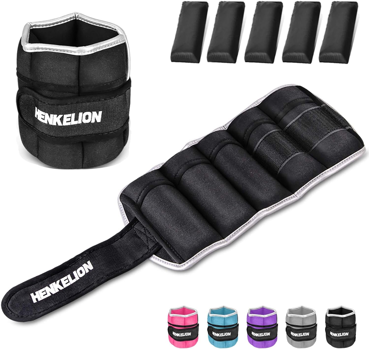 Henkelion Adjustable Ankle Weights - Ageless Conversations