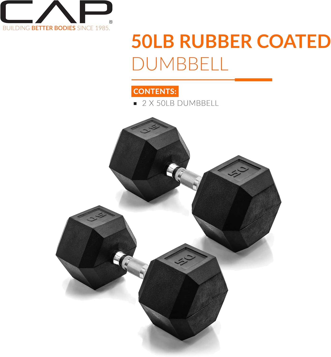 Dumbbells for Home Gym | CAP Barbell Coated Dumbbell Weight - Ageless Conversations
