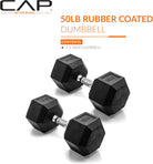 Dumbbells for Home Gym | CAP Barbell Coated Dumbbell Weight - Ageless Conversations