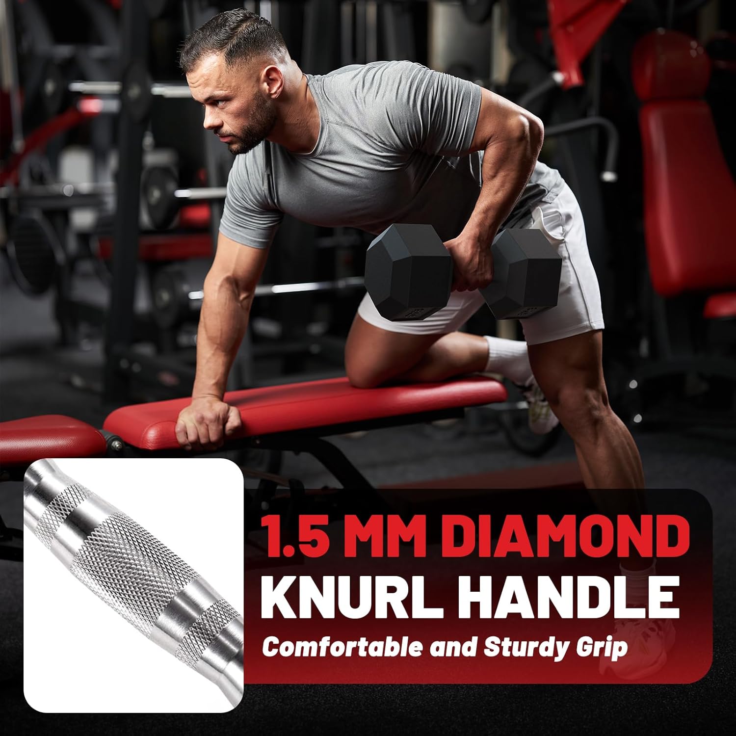 PAPABABE Hex Dumbbell Sets - Ageless Conversations