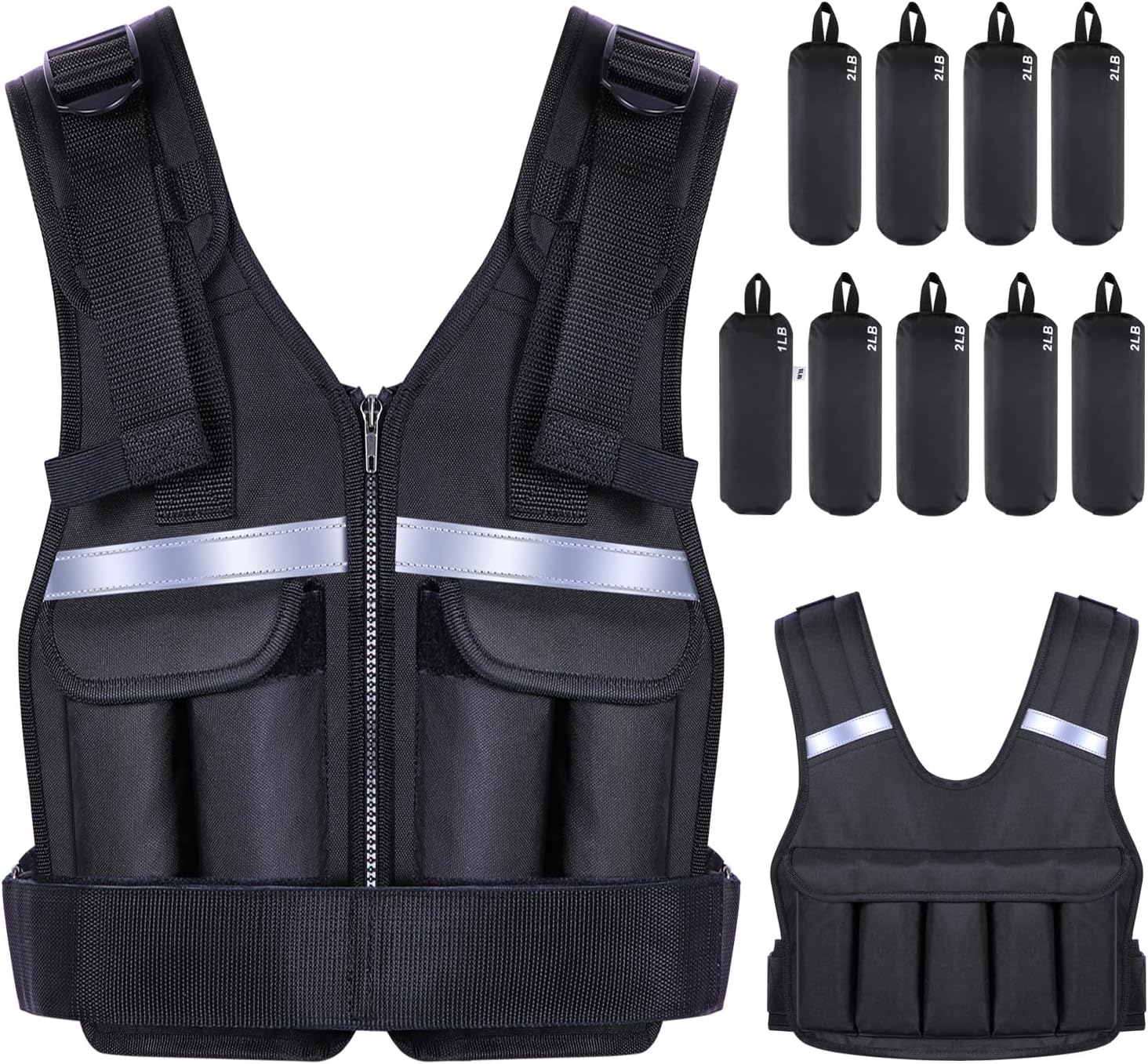 Sportneer Adjustable Weighted Vest for Strength, Balance & Rehabilitation - Ageless Conversations